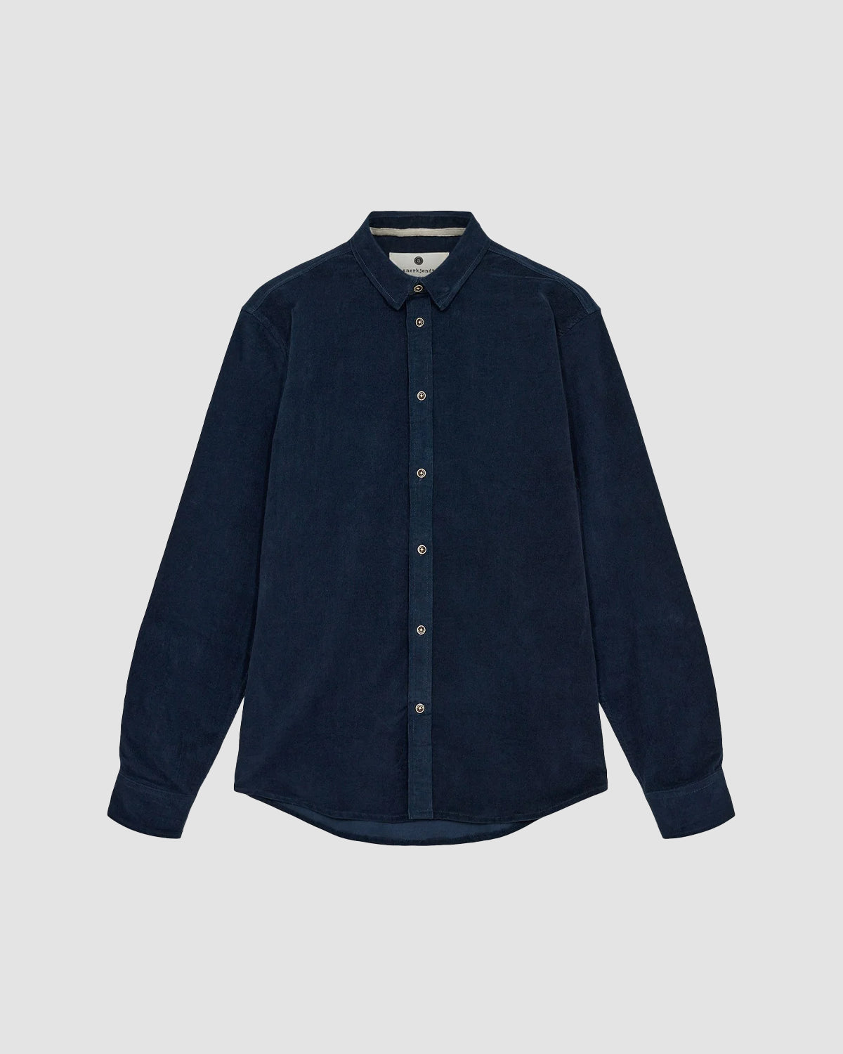 Leif Solid Shirt - Navy