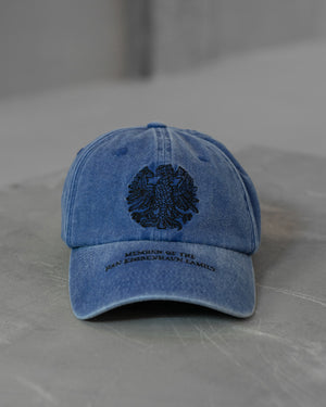 Monogram Baseball Cap - Royal Blue