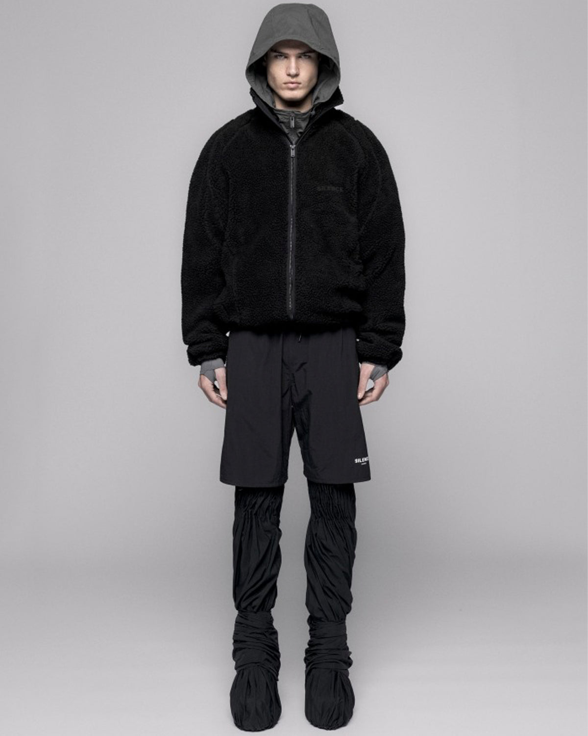 Han Fleece Jacket - Anthracite Black