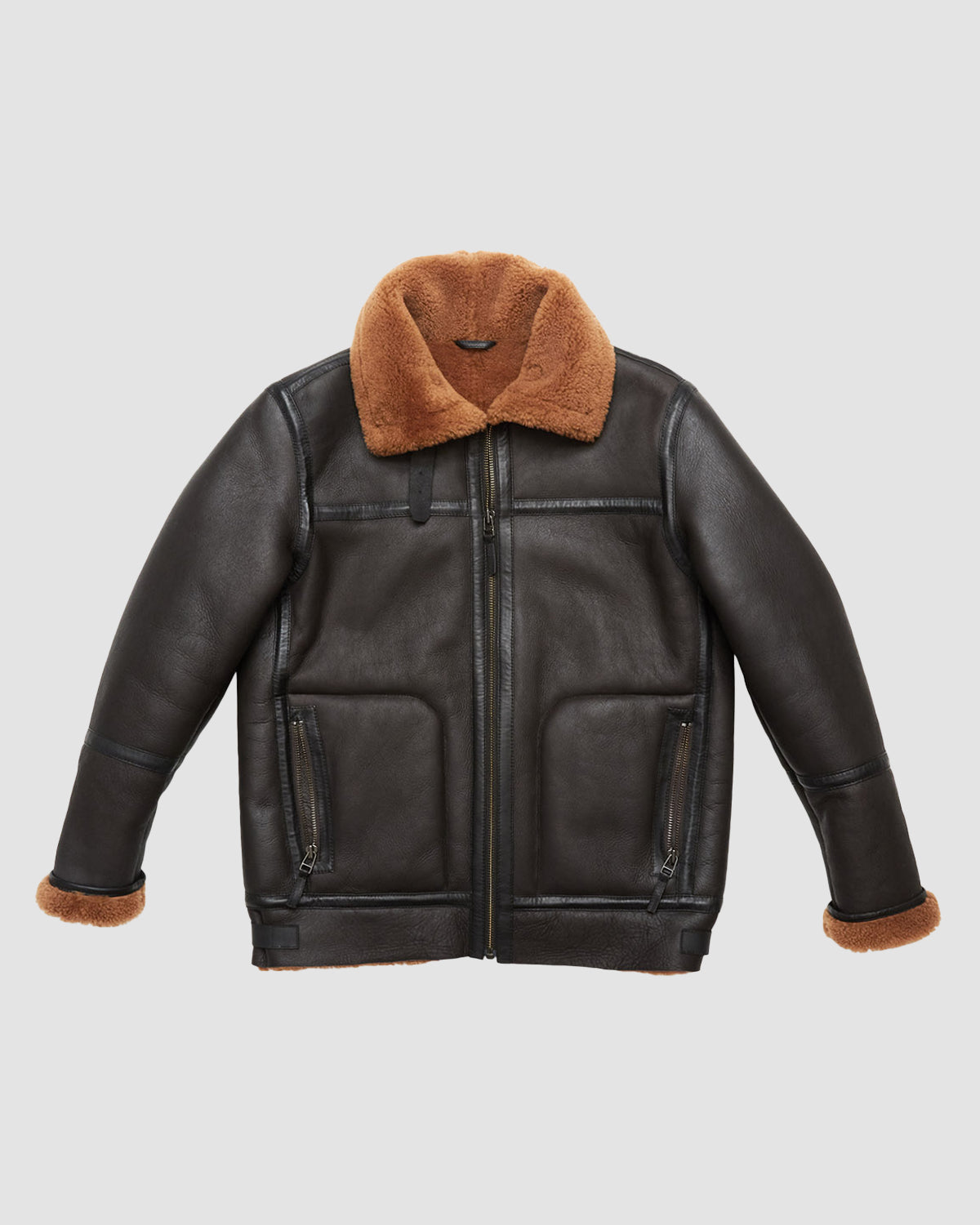 Aviator Jacket - Dark Brown