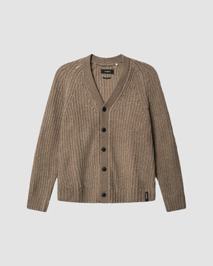 Williams LS Cardigan - Sand