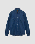 Gibson Spring Overshirt - Denim - Mos Mosh Gallery - Kul og Koks