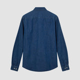 Gibson Spring Overshirt - Denim - Mos Mosh Gallery - Kul og Koks