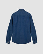 Gibson Spring Overshirt - Denim - Mos Mosh Gallery - Kul og Koks