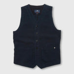 Gilmore Metz Gilet - Dark Navy - Blue de Genes - Kul og Koks