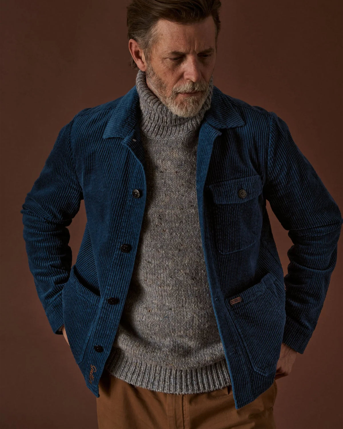 Giorgio Autum Rollneck - Ocean Blue