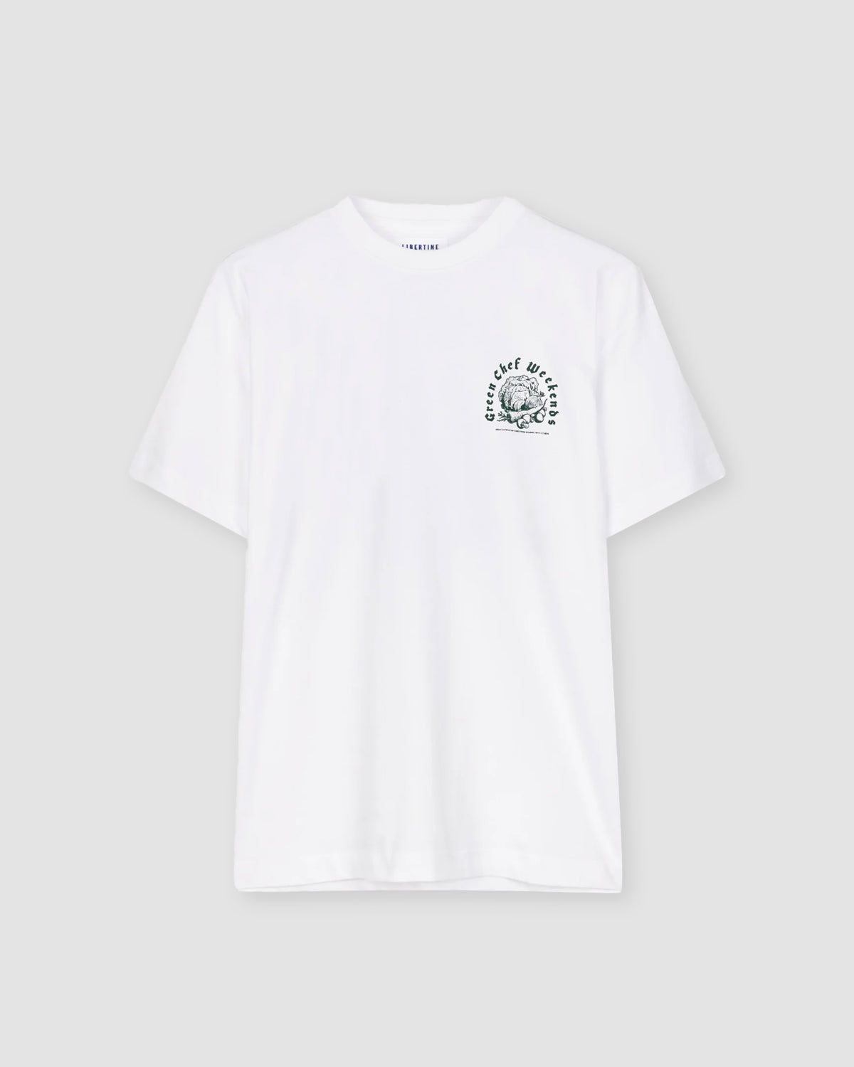 Beat Green Chef T-shirt - White