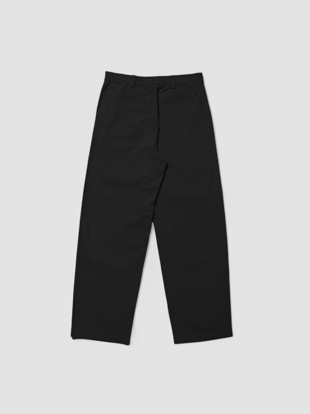 Casual Cotton Trousers - Anthracite Black