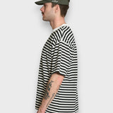 Patch Tee - Striped