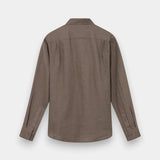 Theo Linen Shirt - Chocolate Chip