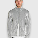 Full Zip Knit - Striped