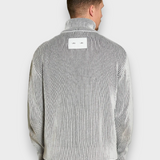 Full Zip Knit - Striped