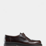 Chunky Derby Shoe - Brun