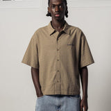 Moss Boxy Shirt - Caramel
