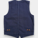 Lumen Toll Gilet - Navy Stripe