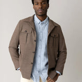 Jacob Dynamic Luxe Overshirt - Falcon