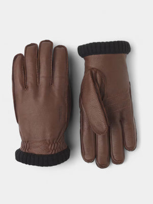 Deerskin Primaloft Gloves - Chocolate