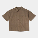 Moss Boxy Shirt - Caramel