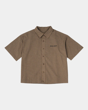 Moss Boxy Shirt - Caramel