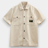 Aktheo Corduroy SS Shirt - Tofu