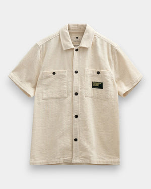 Aktheo Corduroy SS Shirt - Tofu