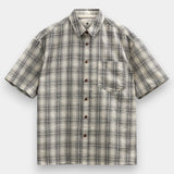Akotto SS Seersucker Shirt - Tofu