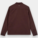 Matteo Soft Overshirt - Black Coffee