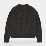 Topanga Cable Knit - Graphite
