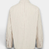 Striped Casual Shirt - Off White