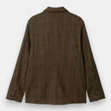 leopardi Skotch Blazer - Brown Check