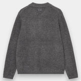 Ryan Soft Polo Knit - Charcoal Melange