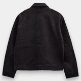 AKCarl Suede Jacket - Caviar