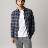 David Bruse Overshirt - Salute Navy
