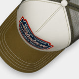 Classic Race Trucker Cap - Olive