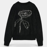 Century Rose Knit - Black
