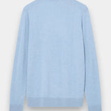 Adam Soft Knit - Light Blue Melange