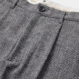 AKJacob Wool Pant - Caviar Melange