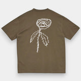 Broke Rose Tee - Tobacco
