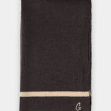 Kyle Wool Scarf - Black Coffee