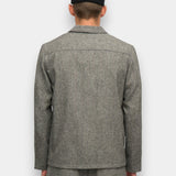 AKJoe Wool Blazer - Caviar Melange