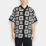 Leon Crocheted SS Shirt - Sort