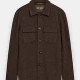 Austin Knit Overshirt - Black Coffee