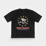 Pegasus Union Tee - Black