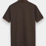Harvey SS Polo - Chocolate Melange