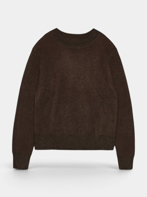 Century Rose Knit - Dark Brown