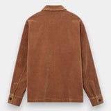 Conley Corduroy Overshirt - Toffee