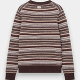 Laporte Pence Knit - Chocolate Brown