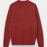 Carlos Crewneck Knit - Burnt Russet