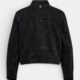 Denim Overshirt - Black Vein