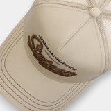 American Heritage Trucker Cap - Beige